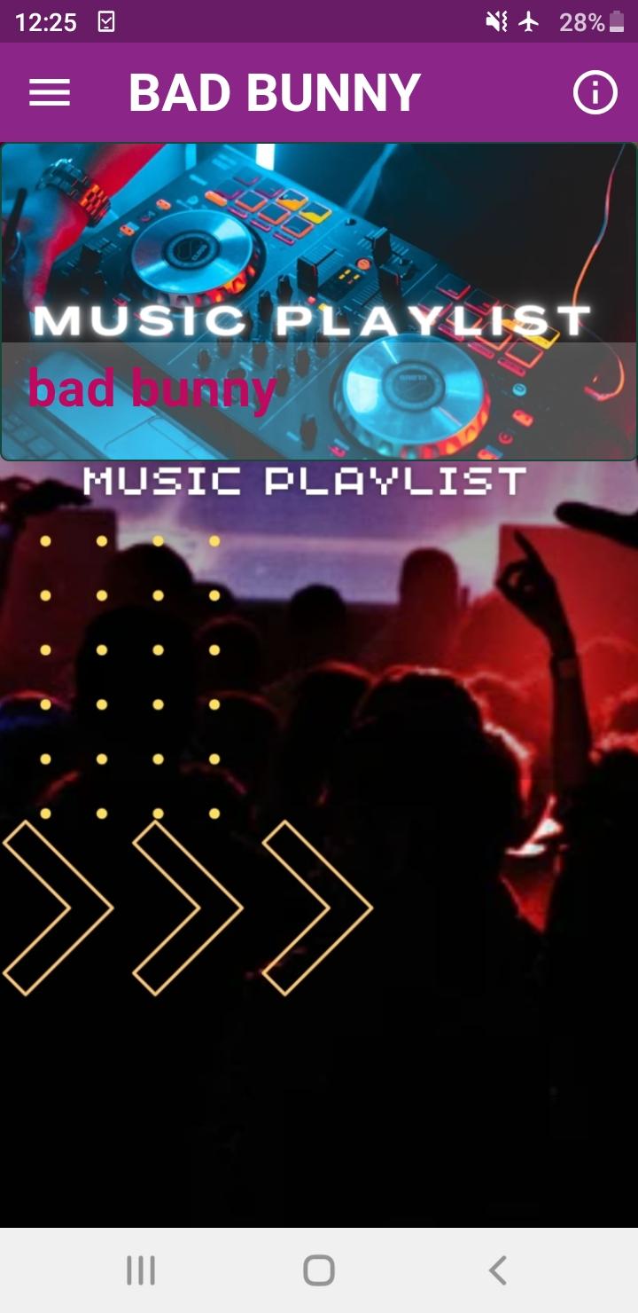 Download Bad BUNNY Musica Mp3 Player android on PC