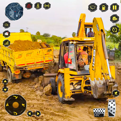 Heavy JCB Excavators Sim 3D