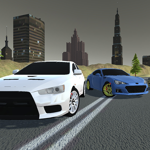 Driving Lancer Evo Car Racing