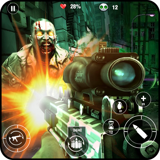Zombies Mad Warfare: Undead Zombies FPS Shooting