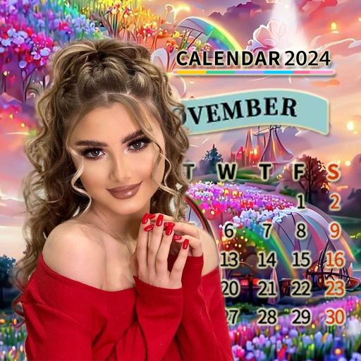 Calendar photo frame 2024