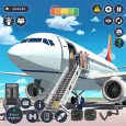 Simulador de voo de jogo avião