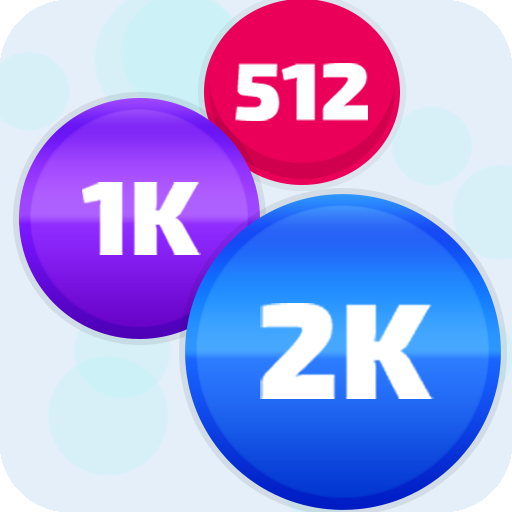 Merge Dots 2048 - shoot balls, solve puzzles