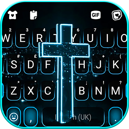 Neon Holy Cross Theme