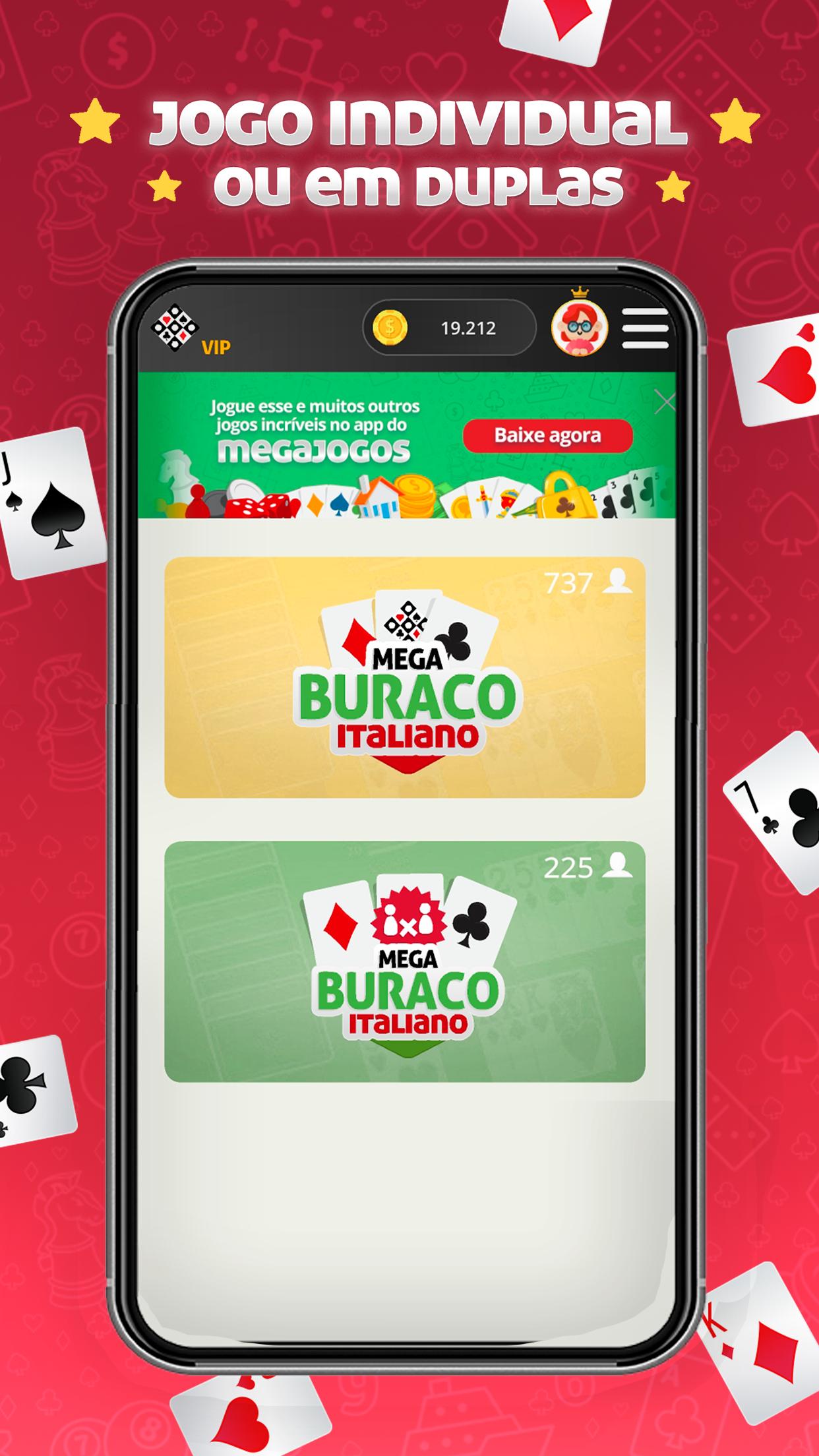 Buraco Online - jogo de cartas | MegaJogos