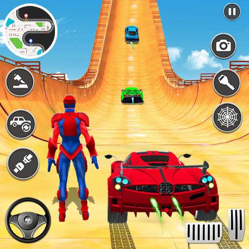 रियल स्पाइडर कार गेम्स 3 डी