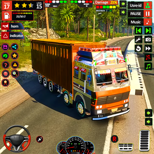 Indian Heavy Truck Delivery 3D