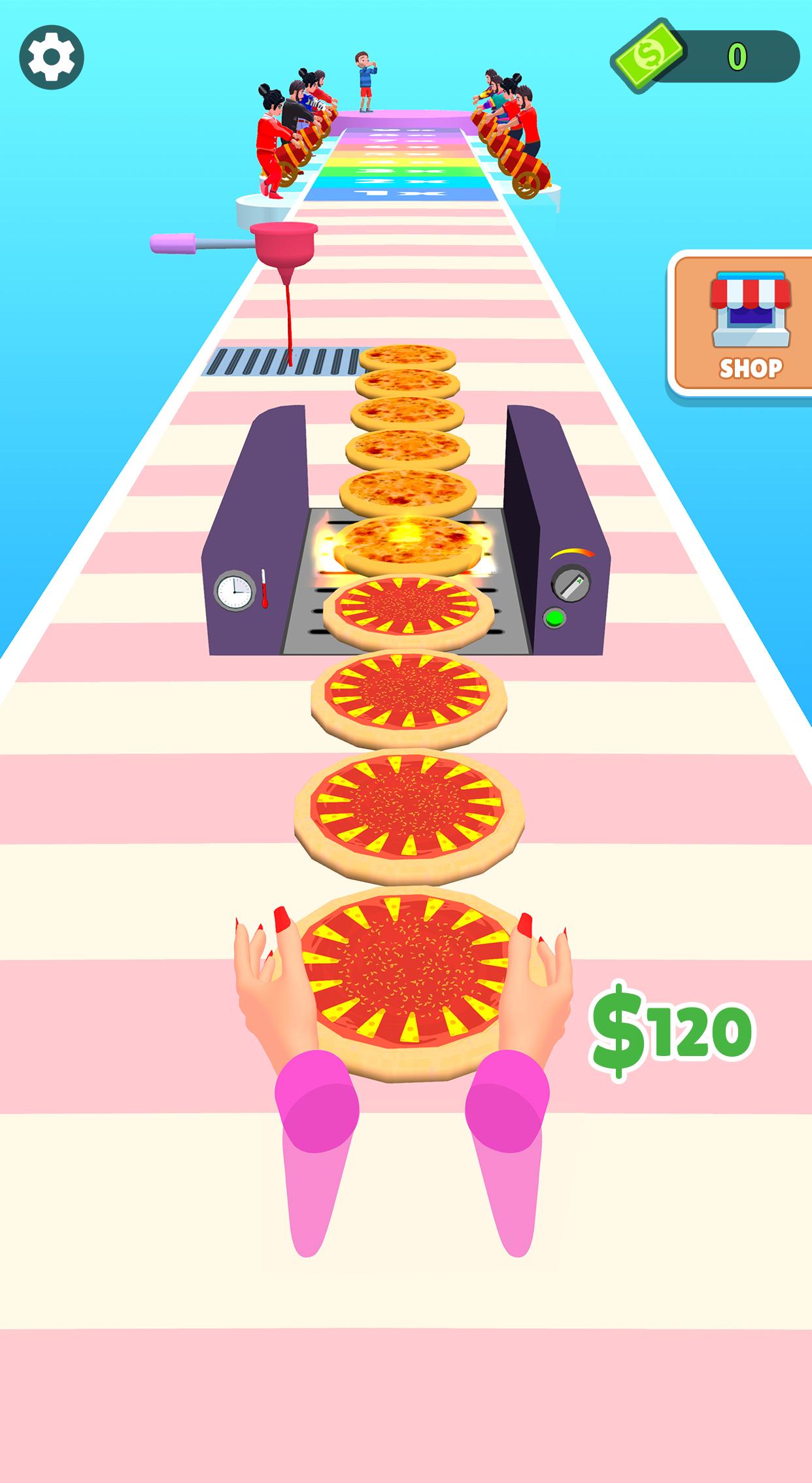 Download Pizza Runner Pizza Stack Game android on PC