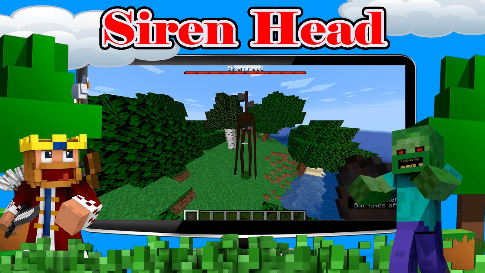 Baixar e jogar Mod Siren Head Horror para minecraft no PC com MuMu