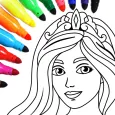 Colorir princesa jogo