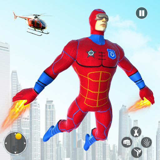 Police Rope Hero Rescue Game