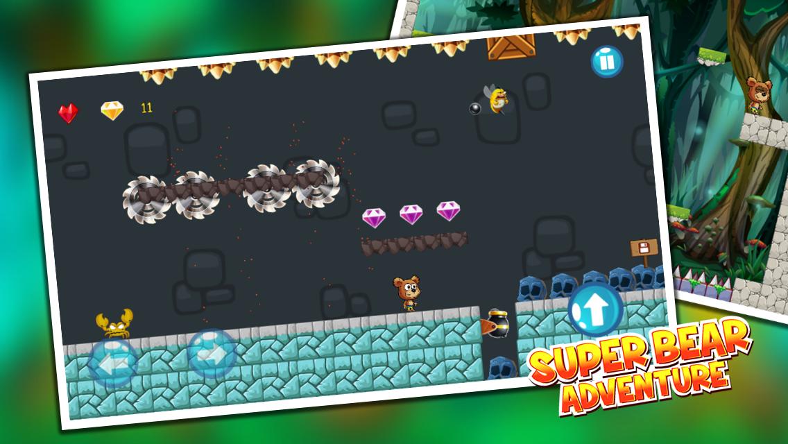 Download Super Bear Adventure Game android on PC