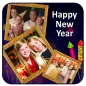 happy new year photo collage for greetings maker