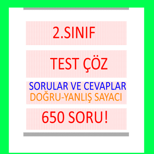 2.Sınıf Tüm Dersler Test Çöz