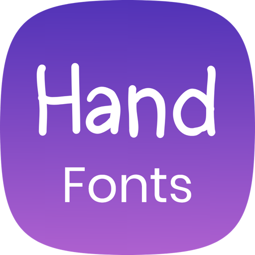 Hand Fonts for Samsung