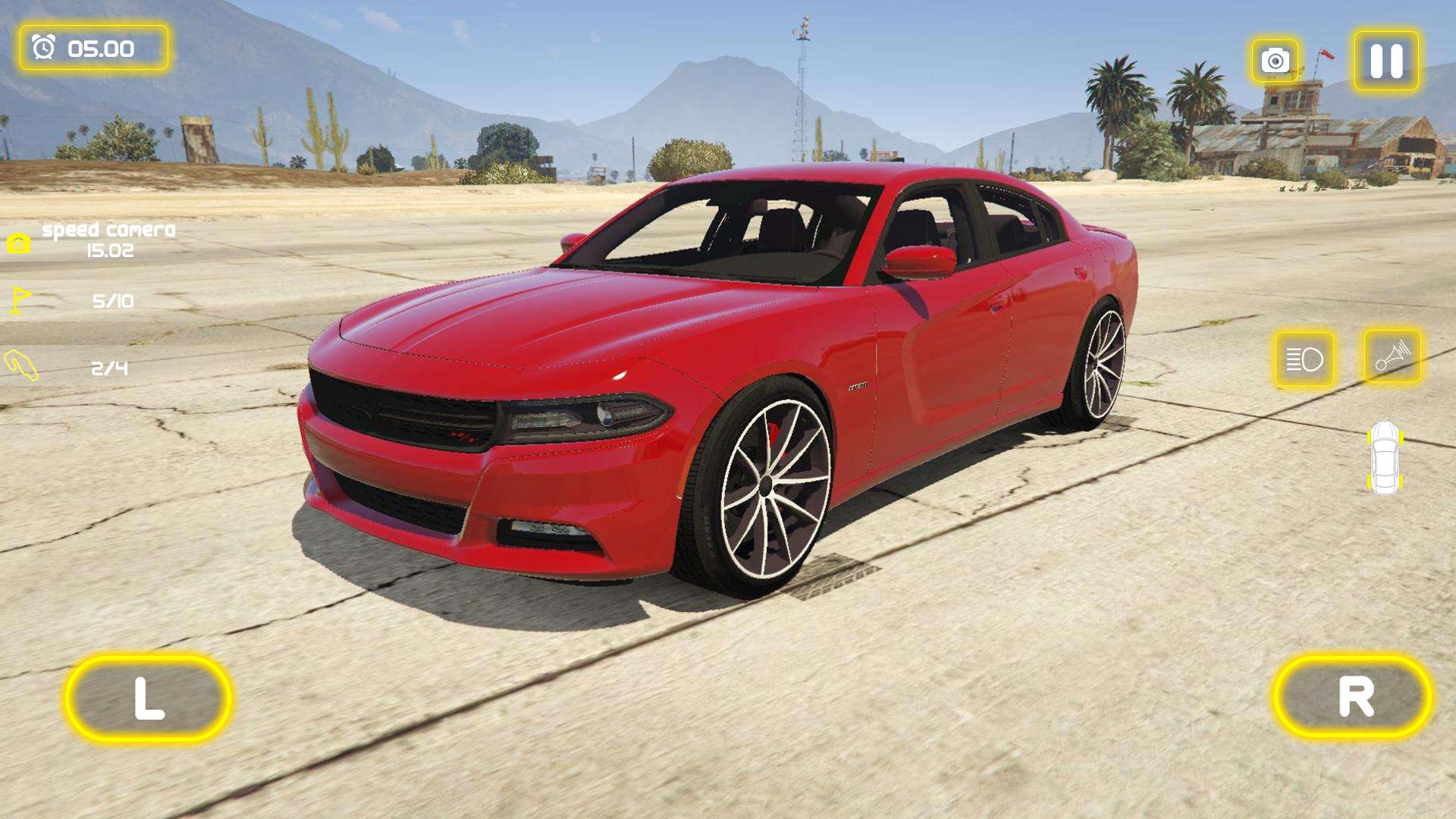 Download Extreme Car Drive :Charger SRT android on PC