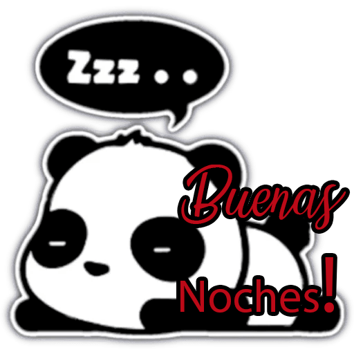 Stickers de Buenas Noches con 