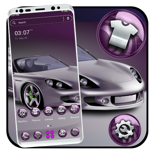 Luxury Car Launcher Theme