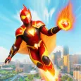 супергерой – огонь герой 3D