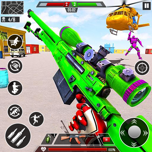 Game Senjata Menembak Robot