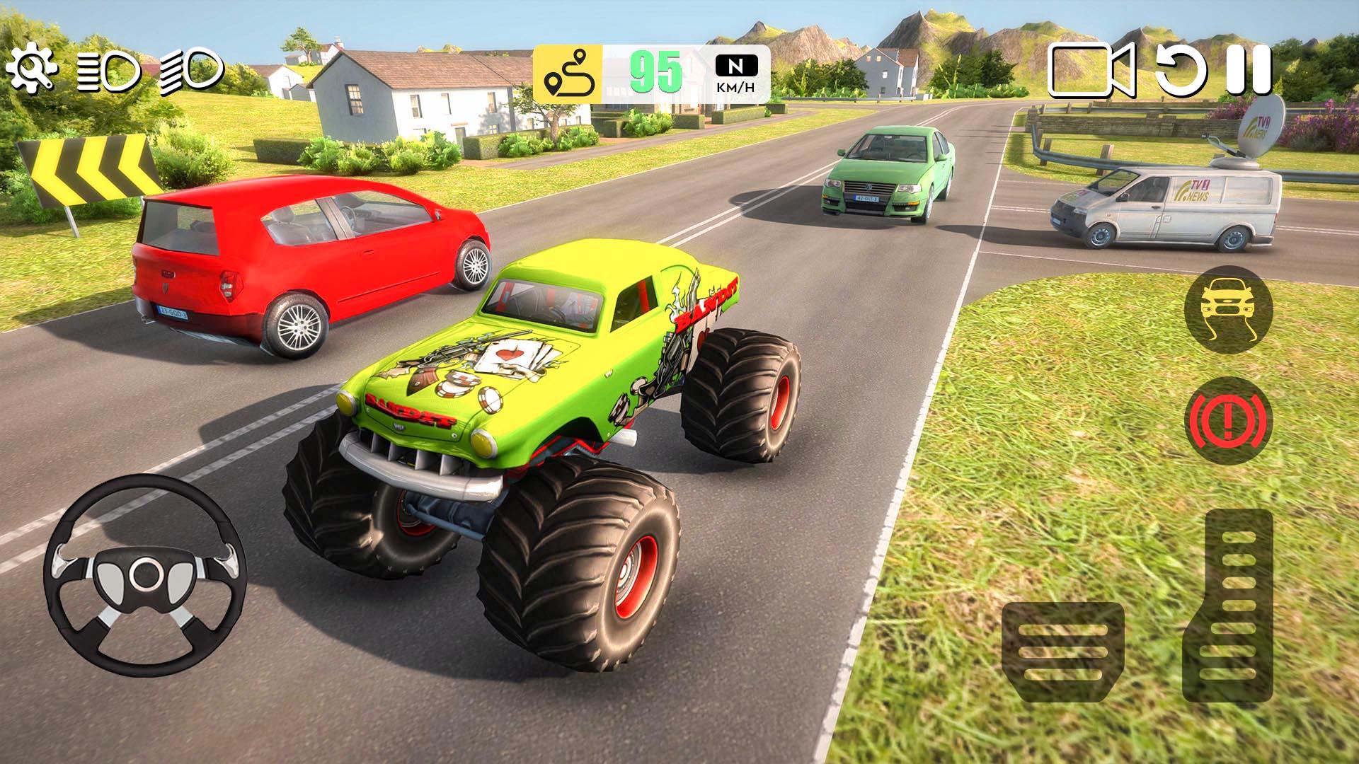 Скачать Monster Truck Game Simulator на ПК | Официальный представитель  GameLoop