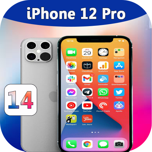 Phone 12 Launcher, OS 14 iLauncher, Control Center