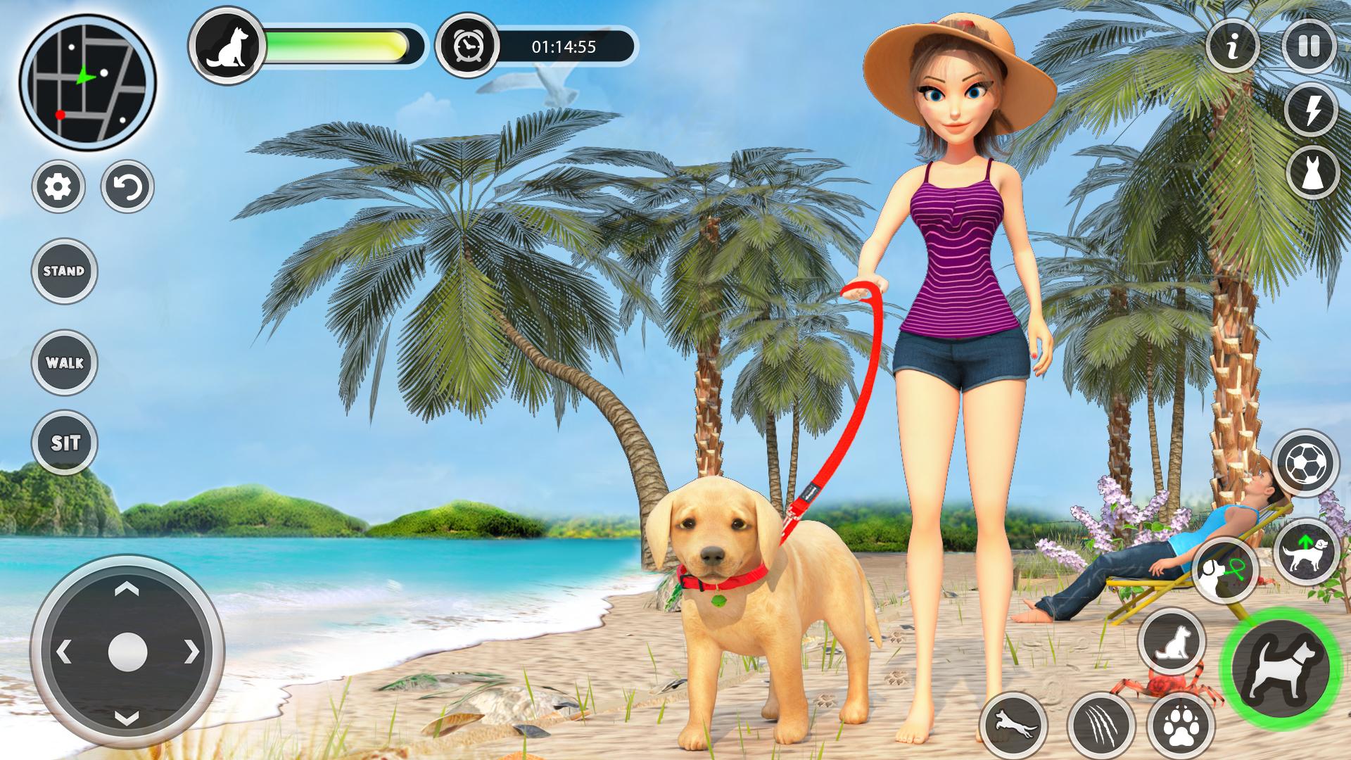 Скачать Dog Simulator Pet Dog Games 3D на ПК | Официальный представитель  GameLoop