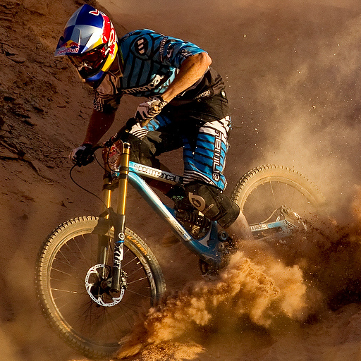 Downhill MTB Racing Wallpaper