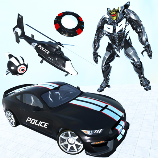 Multi Police Robot Transform