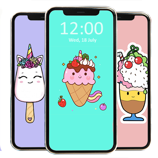 Ice Cream Wallpaper Cartoon