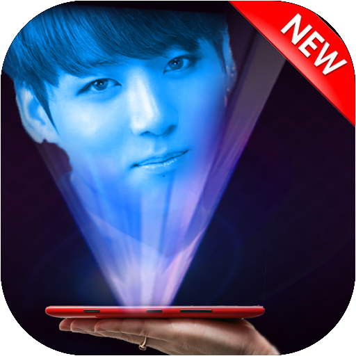 Projector Hologram Kpop BTS Jungkook K-Pop Game