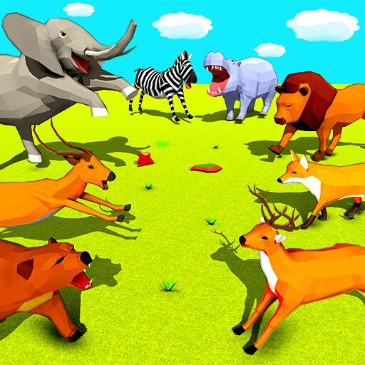 Wild Animals Battle Simulator Games