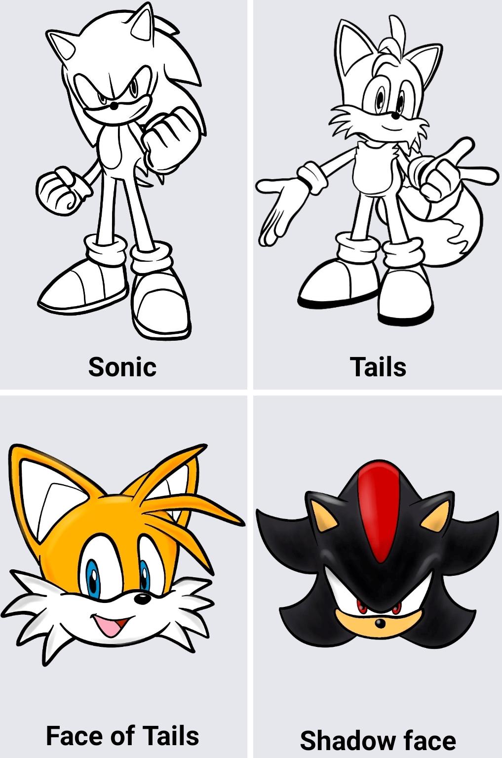 COMO Desenhar o SONIC Muito fácil 