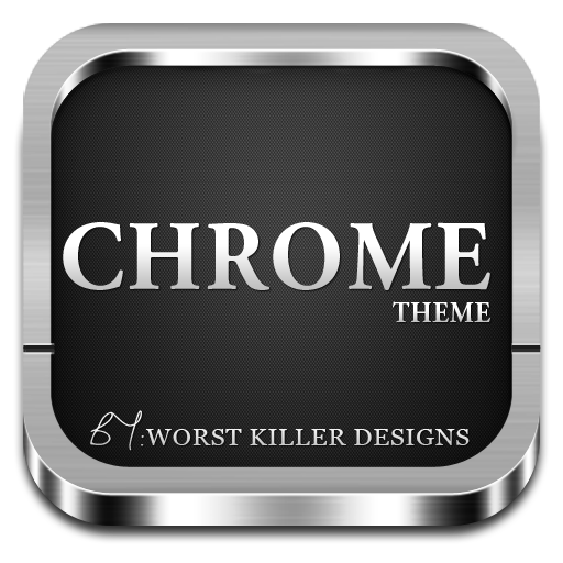 CHROME APEX NOVA GO ADW THEME
