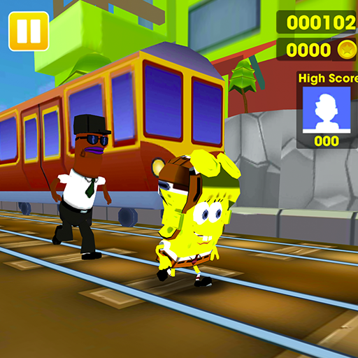 Subway Spongebob Surf Run APK + Mod for Android.