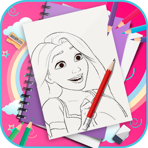 Learn & Draw Gorgeous Princess