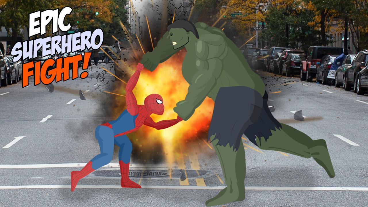 Download Amazing Spider-Hero vs Incredible Bulk Monster android on PC
