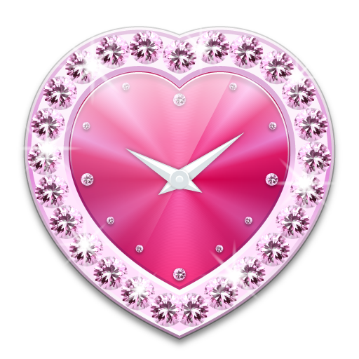 Heart clock widget -Me Clock