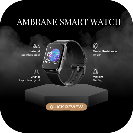 ambrane smart watch Guide