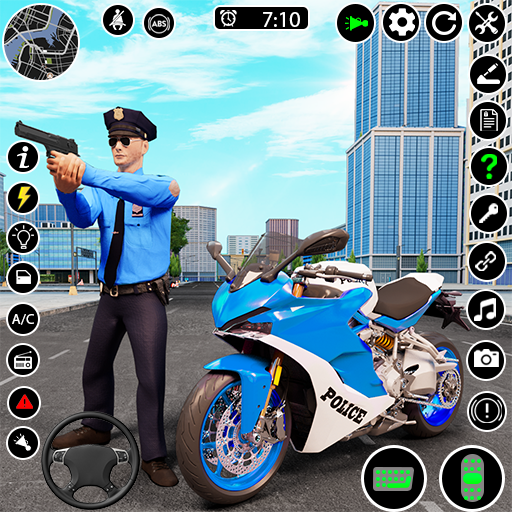 Polis Motosikleti Oyun Arabası