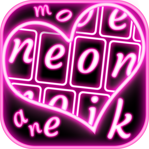 Neon Emoji Keyboard