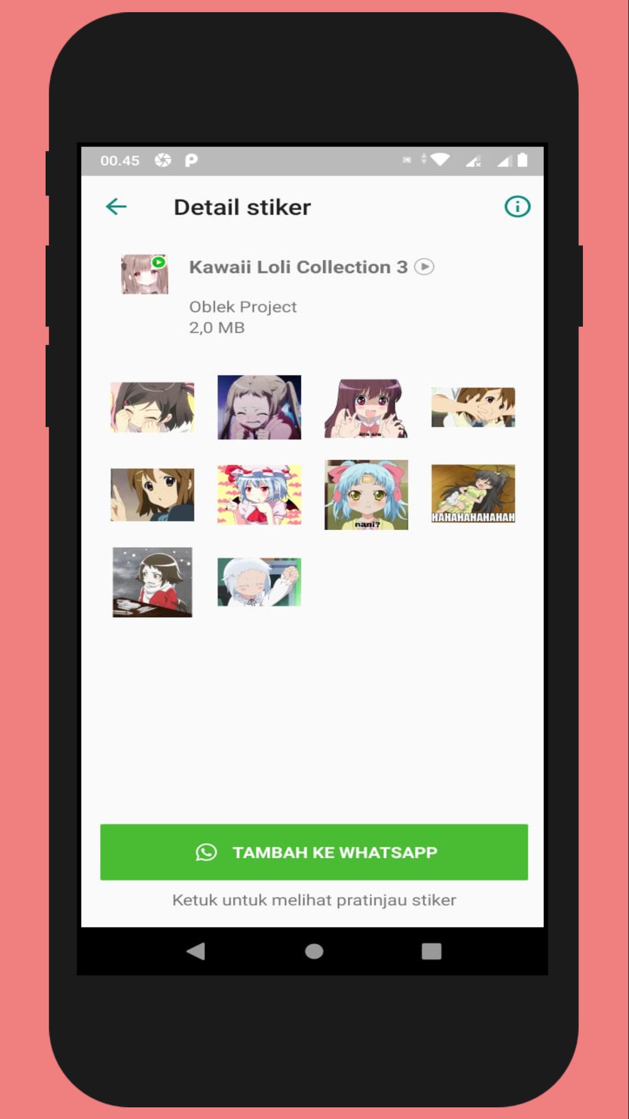 Скачать Cute Kawaii Loli Anime Sticker на ПК | Официальный представитель  GameLoop