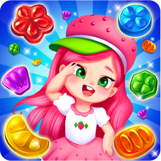 Jogo de biscoito de princesa de morango 3