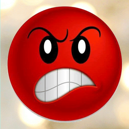 angry face emoji