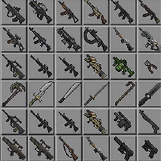 weapons for minecraft pe