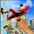 Flying Ninja Hero Crime Chase