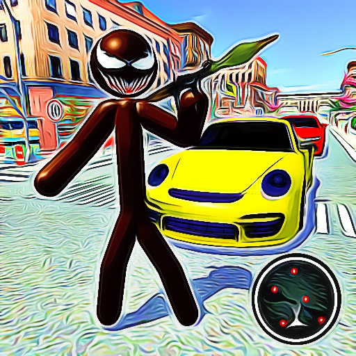 Vegas City Stickman Hero: Real