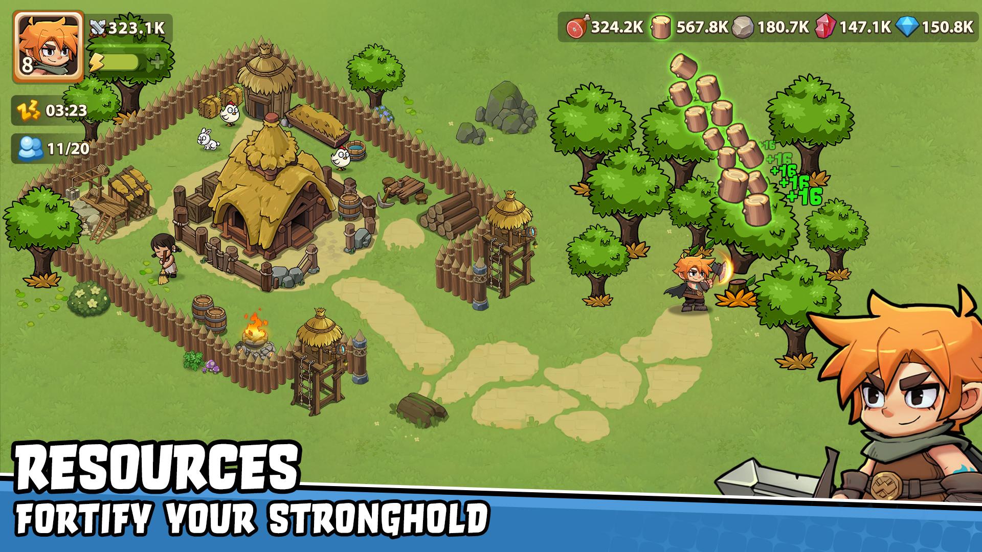 Download Top Heroes: Kingdom Saga android on PC