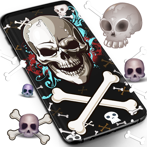 Skull live wallpaper