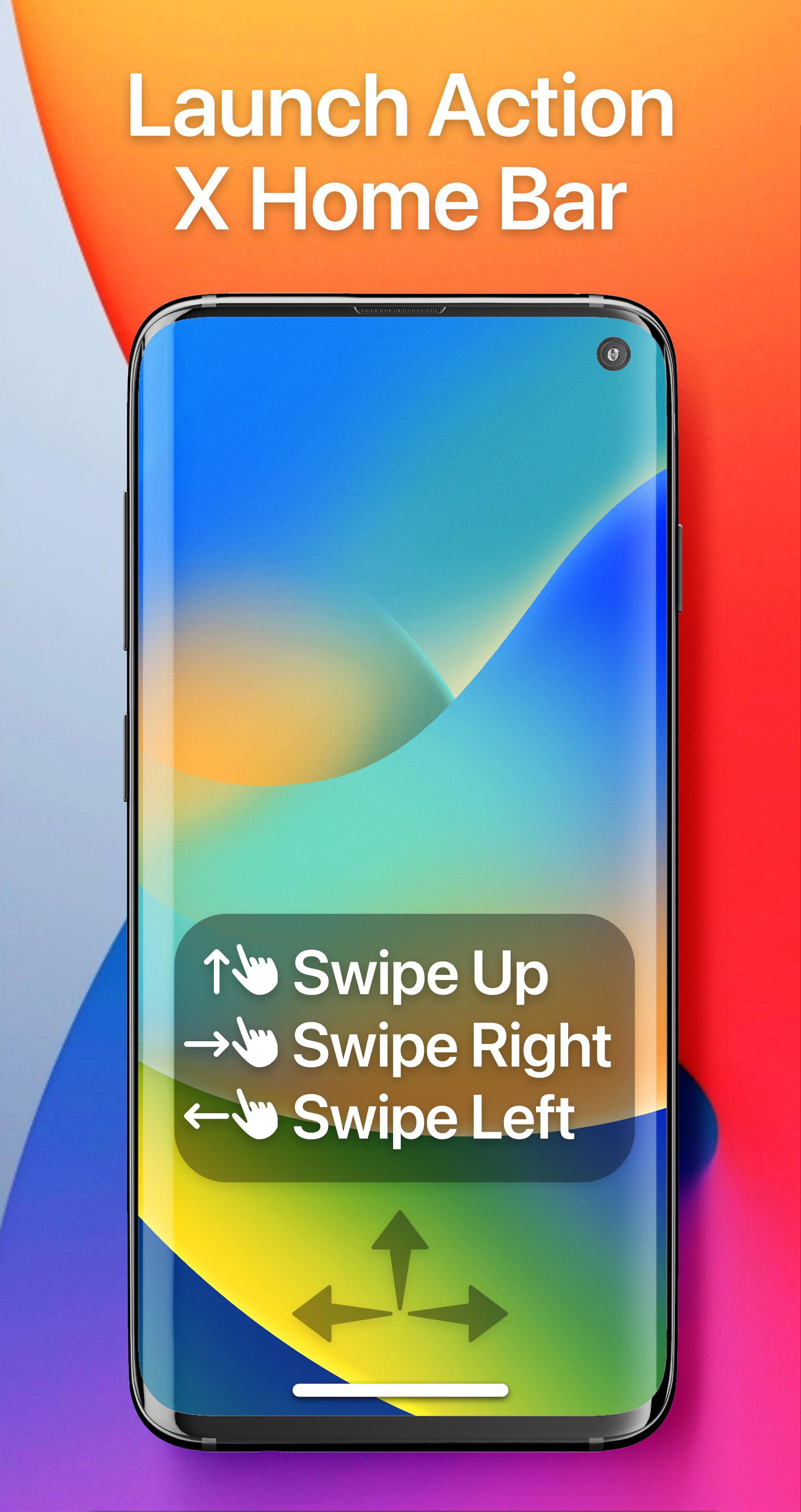 Download Transparent iOS X Home Bar android on PC